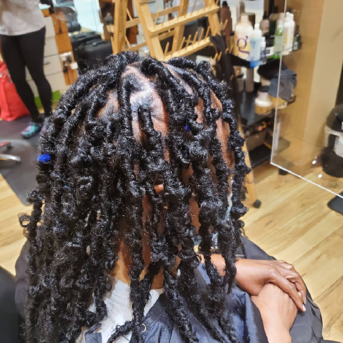 Portfolio example for Butterfly Locs with Hair